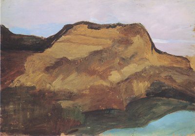 Sandgrube von Paula Modersohn Becker als Kunstdruck auf Leinwand
