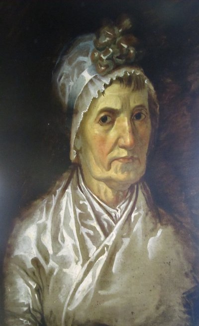 Magdalena Dorothea Runge von Philipp-Otto-Runge als Kunstdruck auf Leinwand