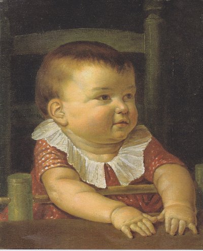 Otto Sigismund der Sohn des Künstlers von Philipp Otto Runge als Kunstdruck auf Leinwand