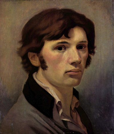 Selbstportrait von Philipp Otto Runge als Kunstdruck auf Leinwand