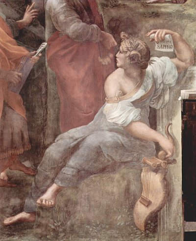 Der Parnass von Raffael als Kunstdruck auf Leinwand