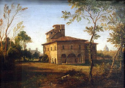 Dessoulavy Villa Raffael von Raffael als Kunstdruck auf Leinwand