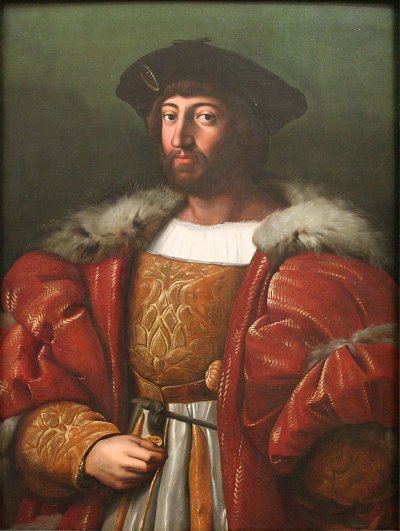 Portrait de Laurent II de Medicis von Raffael als Kunstdruck auf Leinwand