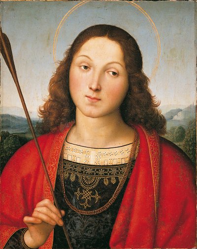 Sebastian von Raffael als Kunstdruck auf Leinwand