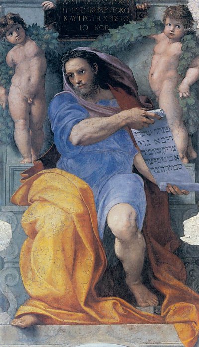 The Prophet Isaiah von Raffael als Kunstdruck auf Leinwand