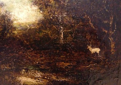 Solitude von Ralph Albert Blakelock als Kunstdruck auf Leinwand