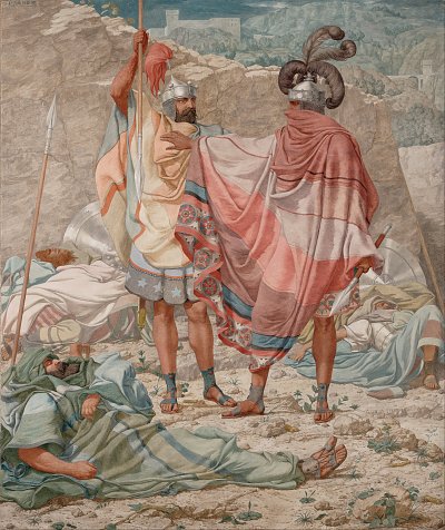 British Mercy David Spareth Saul s Life von Richard Dadd als Kunstdruck auf Leinwand