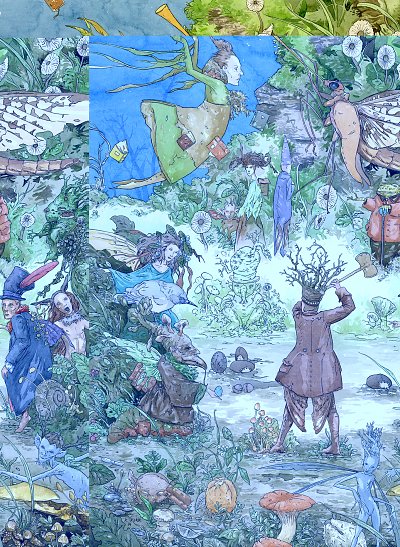 fairy feller web von Richard Dadd als Kunstdruck auf Leinwand