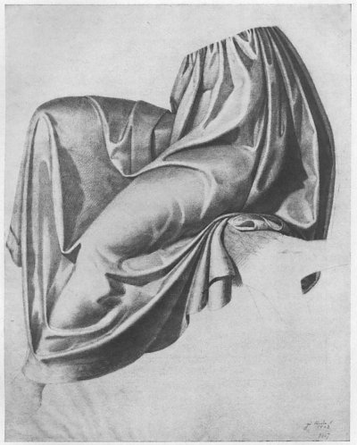 Lehrstunde der Nachtigall Gewandstudie von Richard-Gerstl als Kunstdruck auf Leinwand