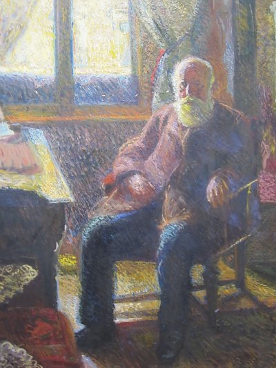 Paar im Grünen von Richard-Gerstl als Kunstdruck auf Leinwand