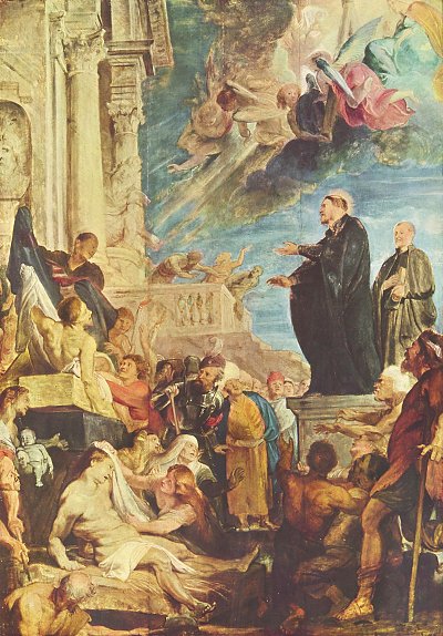 Die Wunder des Hl Franz Xaver von Rubens als Kunstdruck auf Leinwand