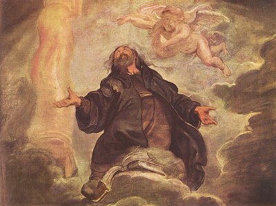 Hl Basilius von Rubens als Kunstdruck auf Leinwand