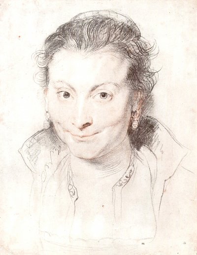 Portrait der Isabella Brant 2 von Rubens als Kunstdruck auf Leinwand