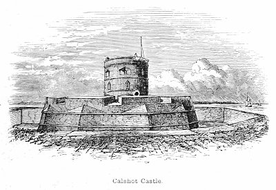 Calshot Castle von Walter Crane als Kunstdruck auf Leinwand