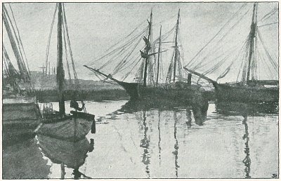 Hafen von Walter Leistikow als Kunstdruck auf Leinwand