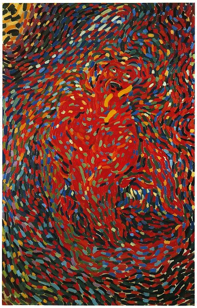 Friendly Apparition von Wilhelm Morgner als Kunstdruck auf Leinwand