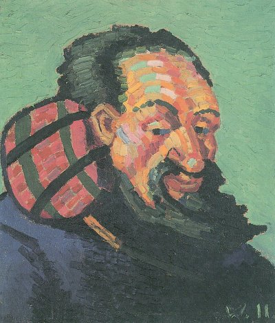 Judas von Wilhelm Morgner als Kunstdruck auf Leinwand