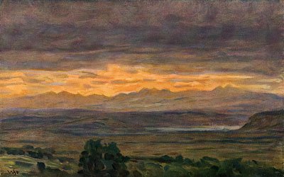 Am Murtner See von Wilhelm Steinhausen als Kunstdruck auf Leinwand