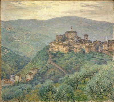 Pelago Tuscany von Willard Leroy Metcalf als Kunstdruck auf Leinwand