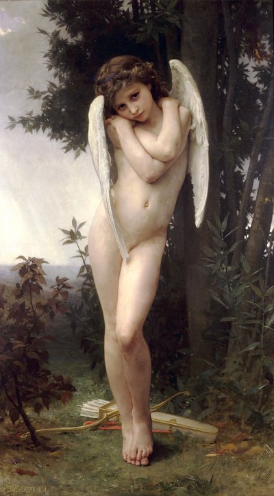 Cupidon von William Adolphe Bouguereau als Kunstdruck auf Leinwand