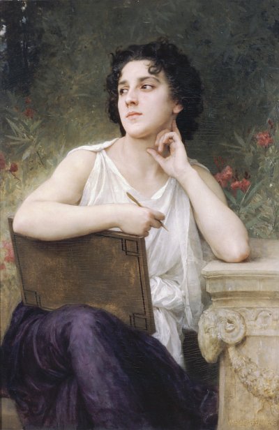 Inspiration von William Adolphe Bouguereau als Kunstdruck auf Leinwand