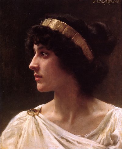 Irene von William Adolphe Bouguereau als Kunstdruck auf Leinwand