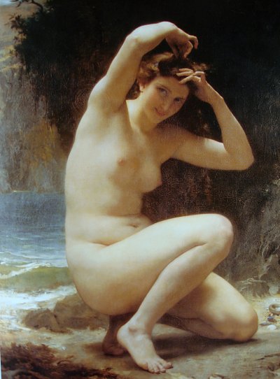 La toilette de Venus von William Adolphe Bouguereau als Kunstdruck auf Leinwand