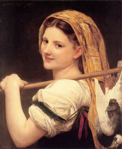 Le retour du marche von William Adolphe Bouguereau als Kunstdruck auf Leinwand