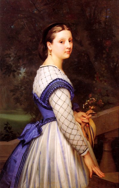 The Countess de Montholon von William Adolphe Bouguereau als Kunstdruck auf Leinwand