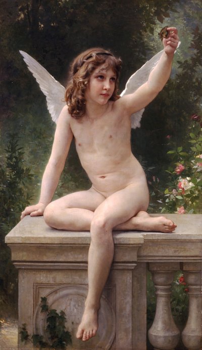 le Captif von William Adolphe Bouguereau als Kunstdruck auf Leinwand