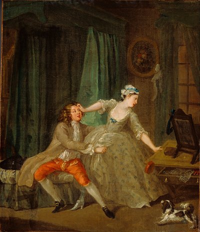 Before von William Hogarth als Kunstdruck auf Leinwand