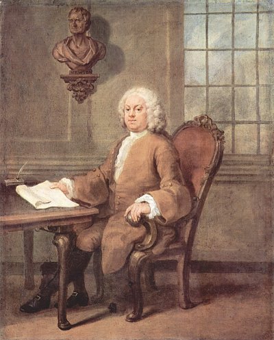 Portraet der Dr Benjamin Hoaldy Kunstdruck