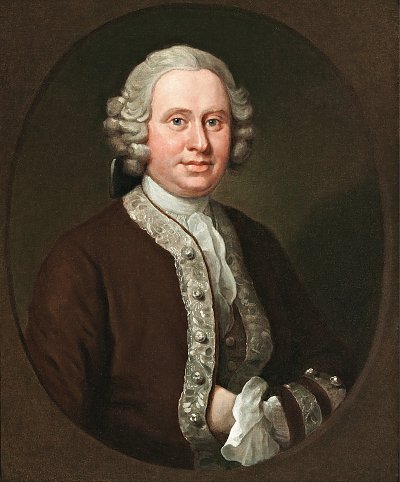William Fitz Herbert von William Hogarth als Kunstdruck auf Leinwand