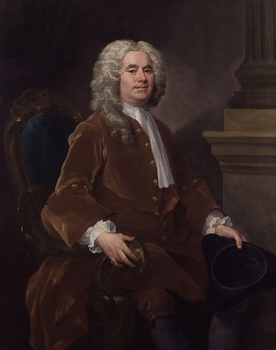 William Jones von William Hogarth als Kunstdruck auf Leinwand