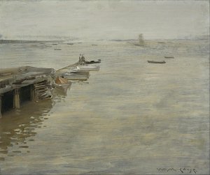 A Gray Day Kunstdruck