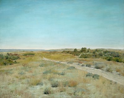 First Touch of Autumn von William Merritt Chase als Kunstdruck auf Leinwand