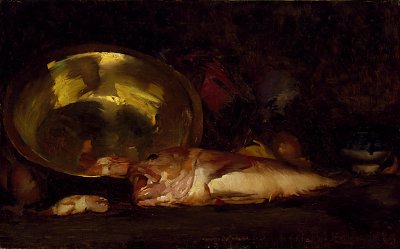Still Life von William Merritt Chase als Kunstdruck auf Leinwand