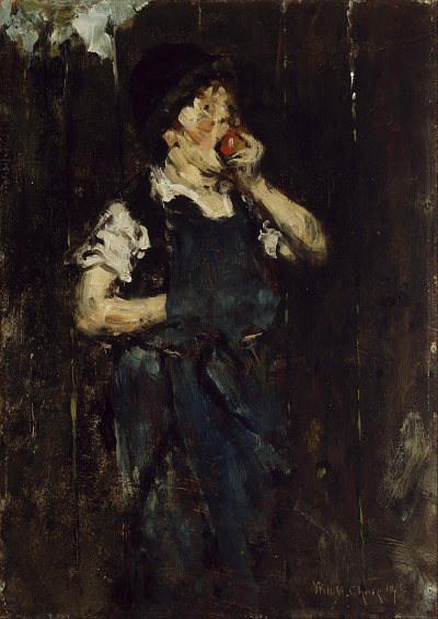 The Apprentice von William Merritt Chase als Kunstdruck auf Leinwand