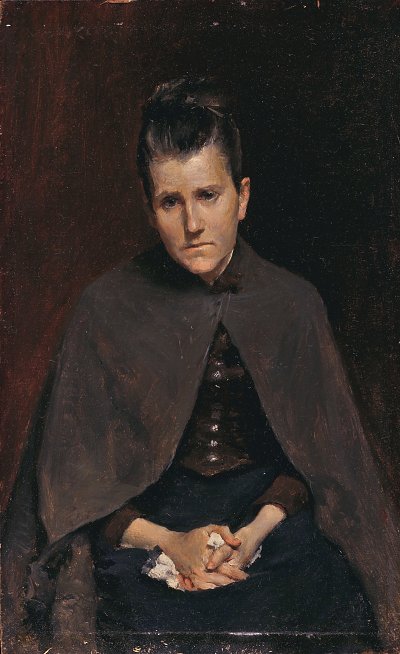 artist s mother von William Merritt Chase als Kunstdruck auf Leinwand