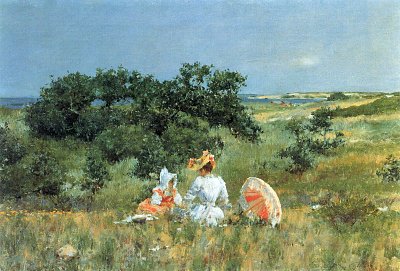 das Maerchen von William Merritt Chase als Kunstdruck auf Leinwand