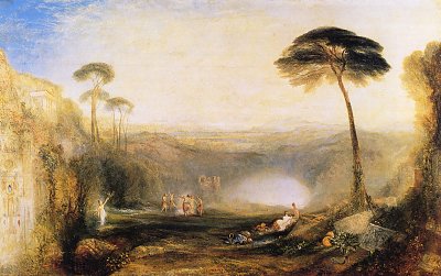 Der Goldene Zweig von William Turner als Kunstdruck auf Leinwand