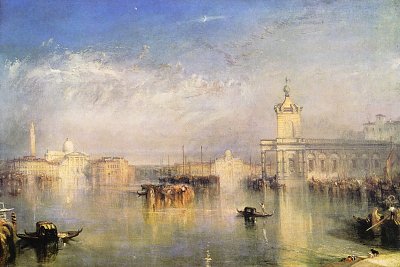 Dogano San Giorgio Citella von den Treppen Europas von William Turner als Kunstdruck auf Leinwand