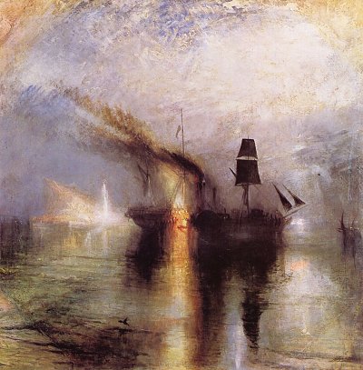 Frieden Beerdigung auf dem Meer von William Turner als Kunstdruck auf Leinwand