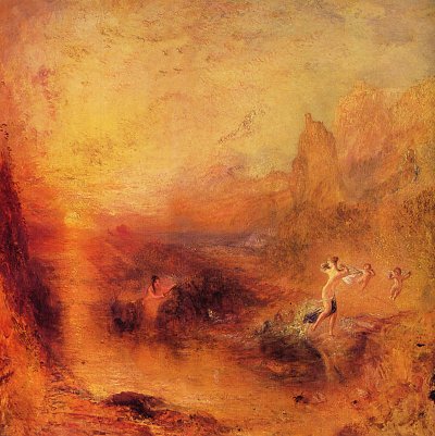 Glaucus und Scylla von William Turner als Kunstdruck auf Leinwand