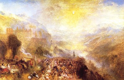Heidelberg von William Turner als Kunstdruck auf Leinwand
