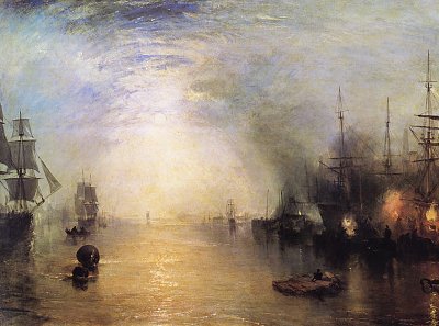 Kielmaenner die bei Nach Koheln Kohlen an Bord ziehen von William Turner als Kunstdruck auf Leinwand