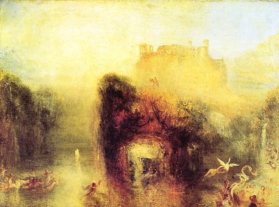 Koenigin Mabs Hoehle von William Turner als Kunstdruck auf Leinwand