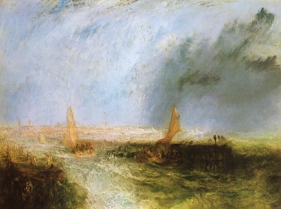 Ostend von William Turner als Kunstdruck auf Leinwand