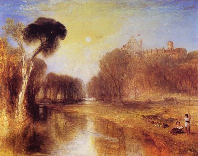 Schloss Rosenau Sitz von H R H Prinz Albert von Coburg von William Turner als Kunstdruck auf Leinwand