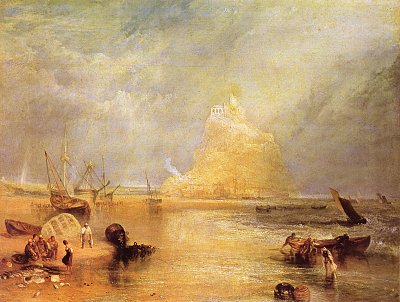 St Michaels Mount Cornwall von William Turner als Kunstdruck auf Leinwand